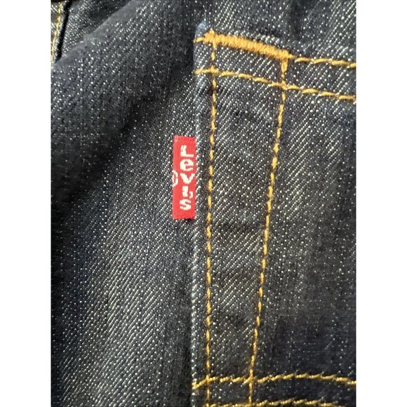 Levis 569 Loose Straight Mens Stretch Jeans 44X32 Dark‎ Blue - Picture 5 of 11